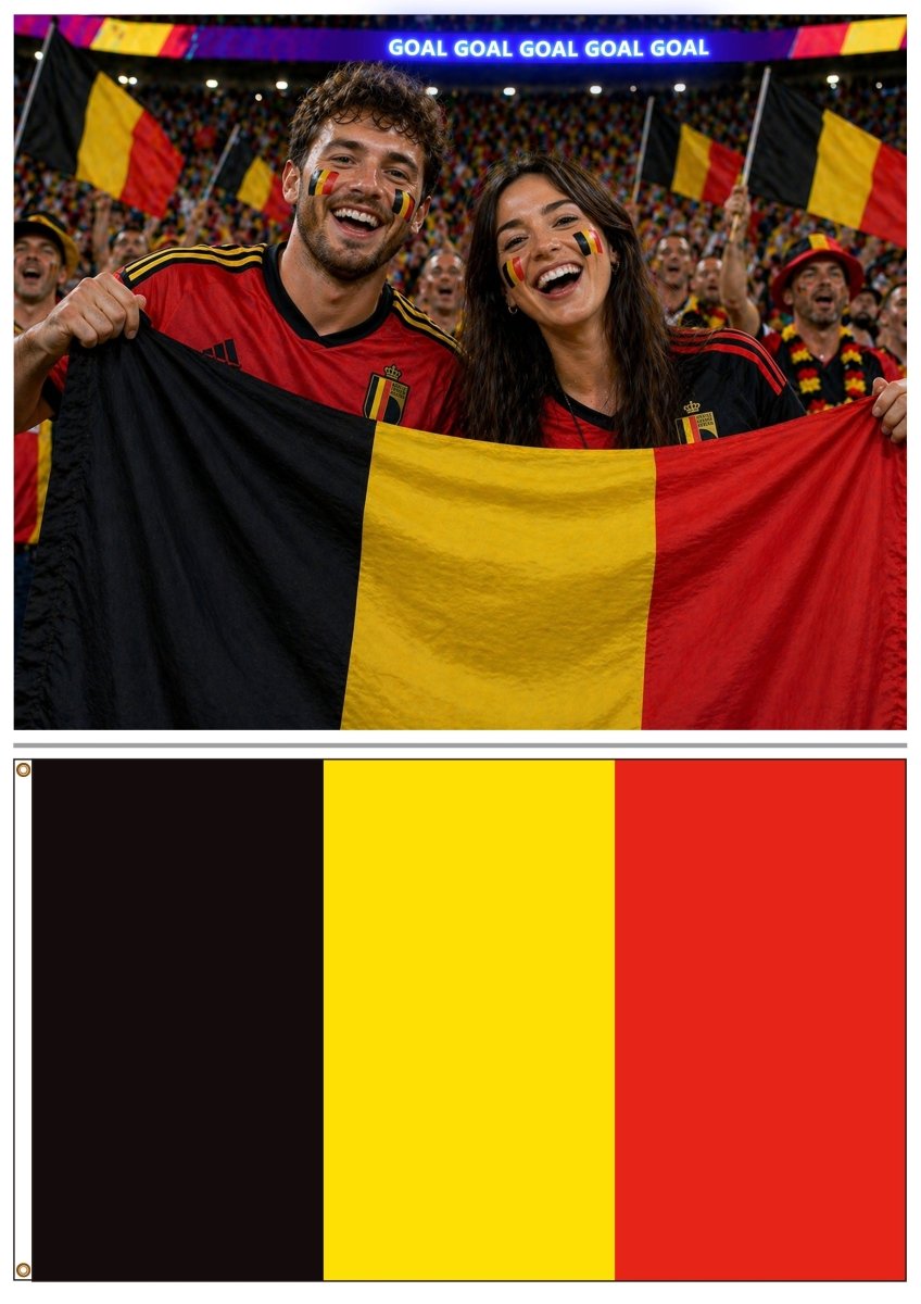 Gamedays Gear Country Flag 3x5 ft - World Cup 2026 Outdoor Wall Flag CF-190