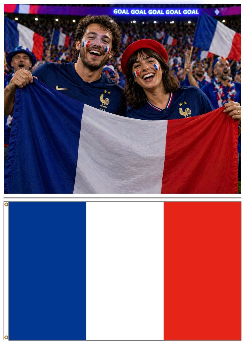 Gamedays Gear Country Flag 3x5 ft - World Cup 2026 Outdoor Wall Flag CF-190