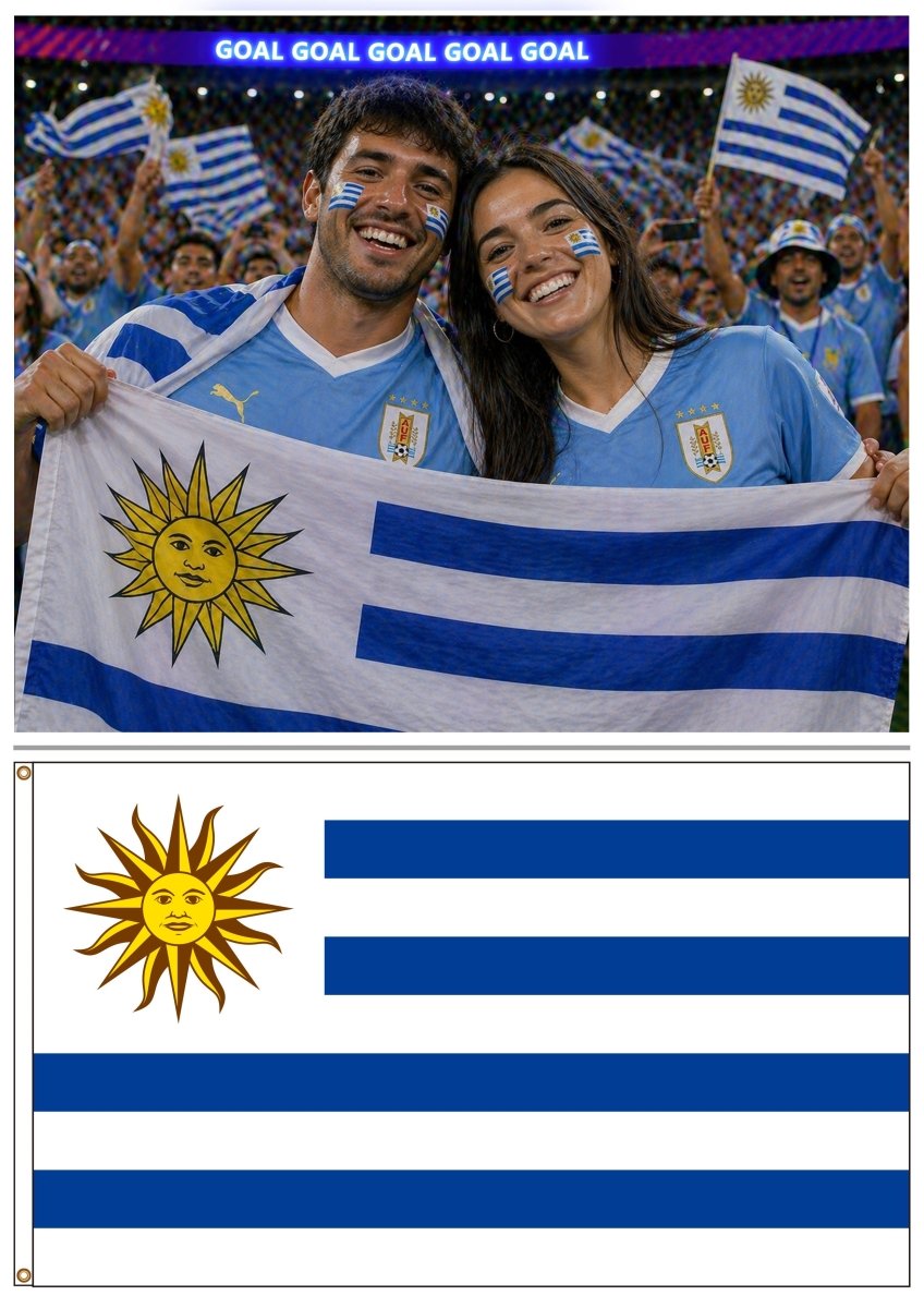 Gamedays Gear Country Flag 3x5 ft - World Cup 2026 Outdoor Wall Flag CF-190