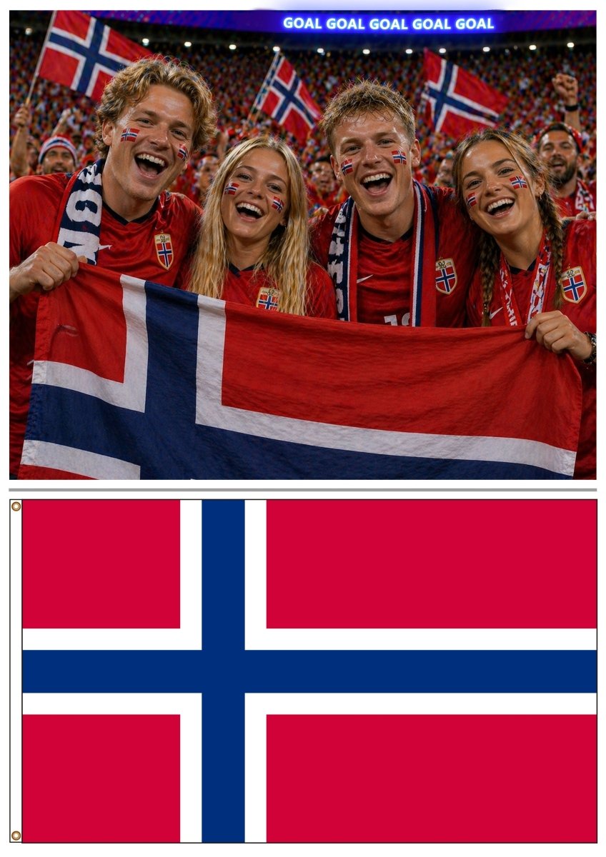 Gamedays Gear Country Flag 3x5 ft - World Cup 2026 Outdoor Wall Flag CF-190