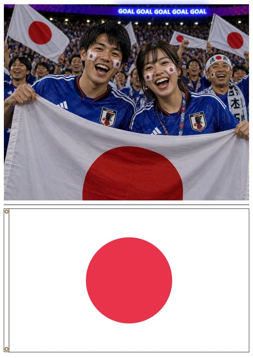 Gamedays Gear Country Flag 3x5 ft - World Cup 2026 Outdoor Wall Flag CF-190