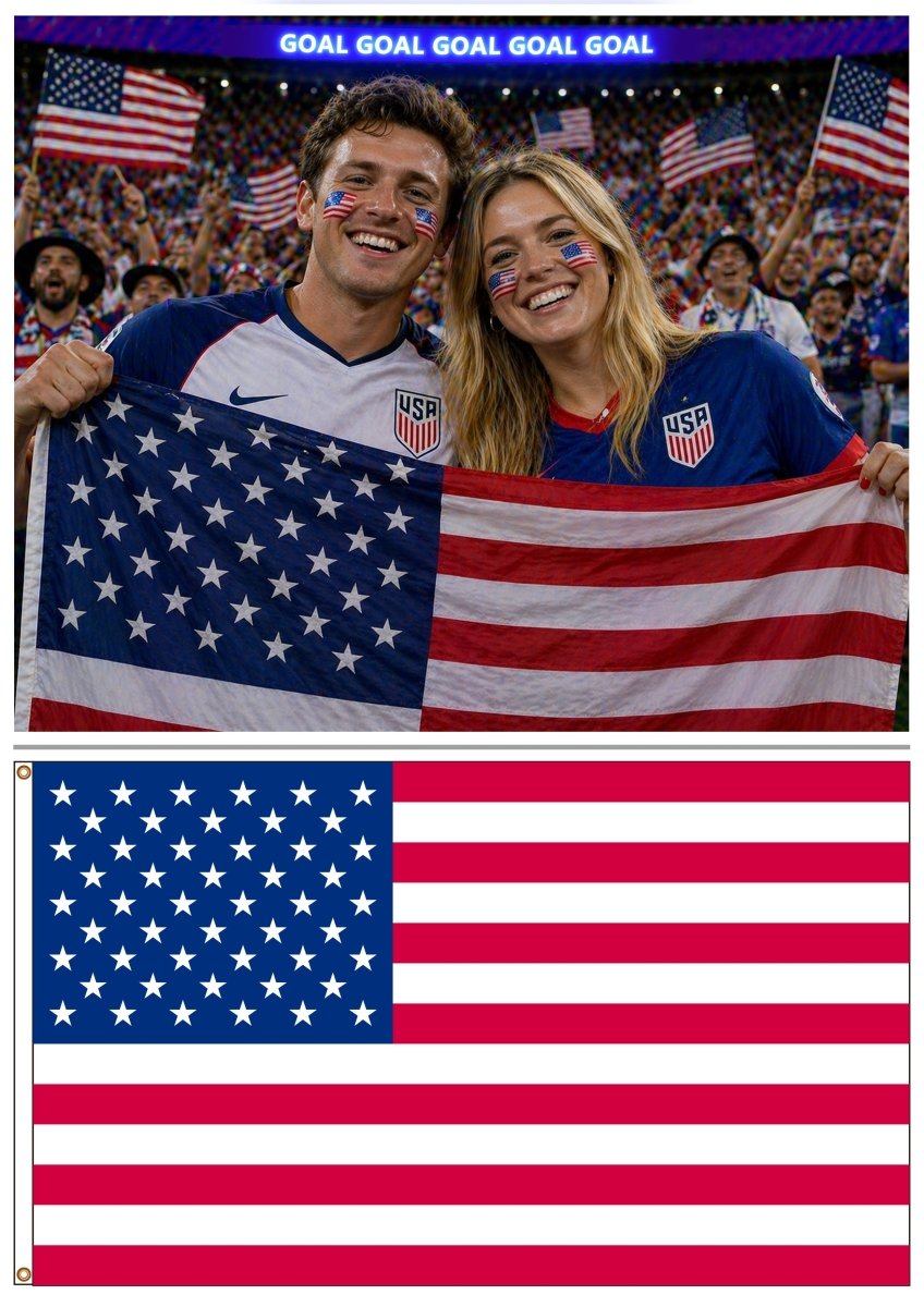 Gamedays Gear Country Flag 3x5 ft - World Cup 2026 Outdoor Wall Flag CF-190