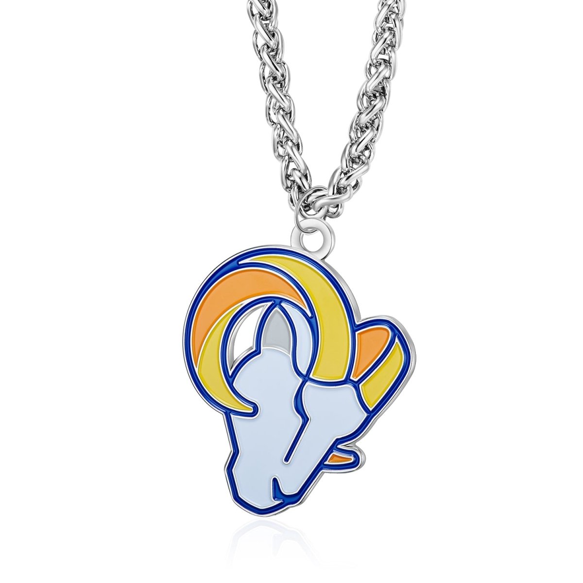 Gamedays Gear Los Angeles Rams Primary Team Logo Necklace N010-1029-SI