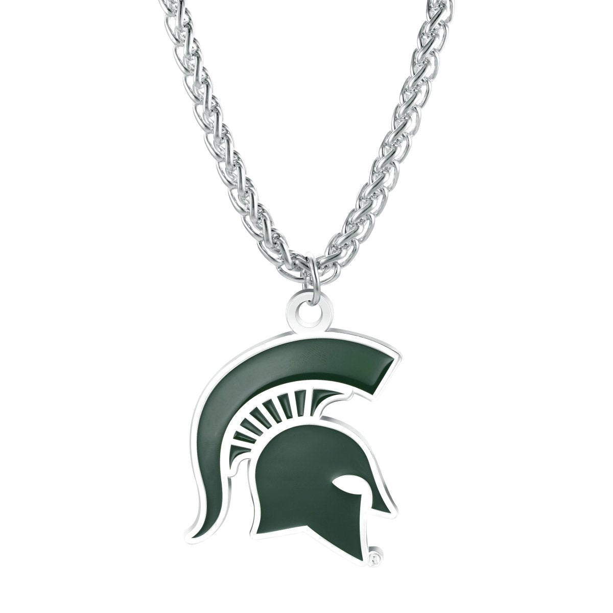 Gamedays Gear Michigan State Spartans Primary Team Logo Necklace N010-4030