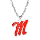 Gamedays Gear Mississippi Rebels Primary Team Logo Necklace N010-4032