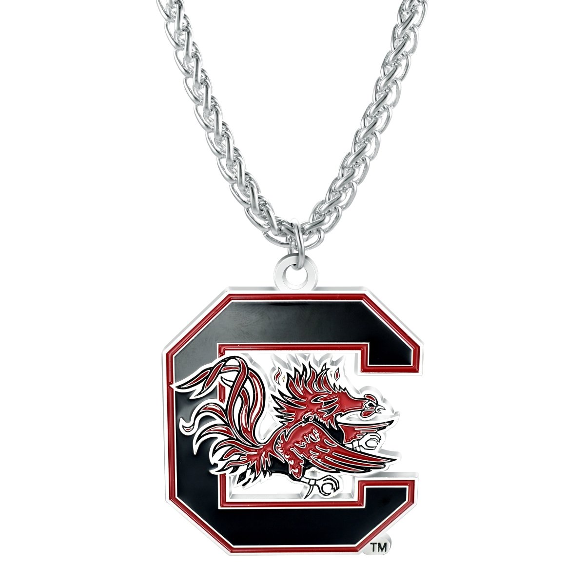 Gamedays Gear South Carolina Gamecocks Primary Team Logo Necklace N010-4051