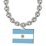 Gamedays Gear World Cup 2026 Country Flag Fan Chain Necklace with Flag Pendant JFCNP-007