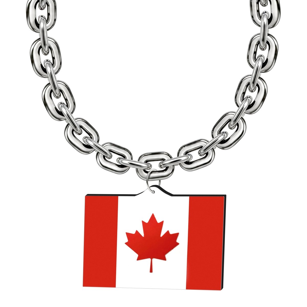 Gamedays Gear World Cup 2026 Country Flag Fan Chain Necklace with Flag Pendant JFCNP-032