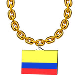 Gamedays Gear World Cup 2026 Country Flag Fan Chain Necklace with Flag Pendant JFCNP-037