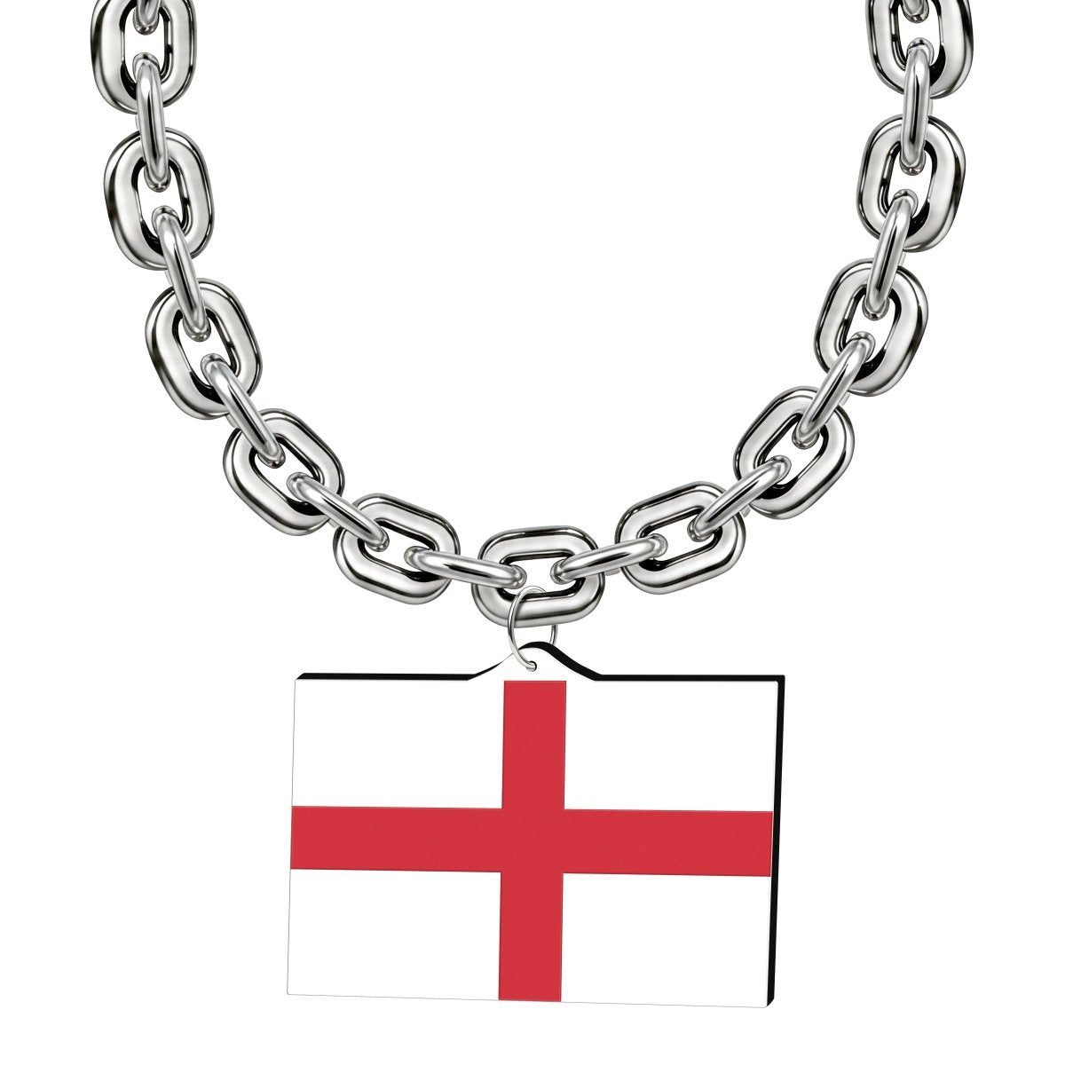 Gamedays Gear World Cup 2026 Country Flag Fan Chain Necklace with Flag Pendant JFCNP-054