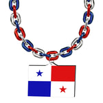 Gamedays Gear World Cup 2026 Country Flag Fan Chain Necklace with Flag Pendant JFCNP-136