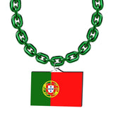 Gamedays Gear World Cup 2026 Country Flag Fan Chain Necklace with Flag Pendant JFCNP-142