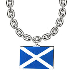Gamedays Gear World Cup 2026 Country Flag Fan Chain Necklace with Flag Pendant JFCNP-154