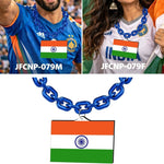 Gamedays Gear World Cup 2026 Country Flag Fan Chain Necklace with Flag Pendant JFCNP-190