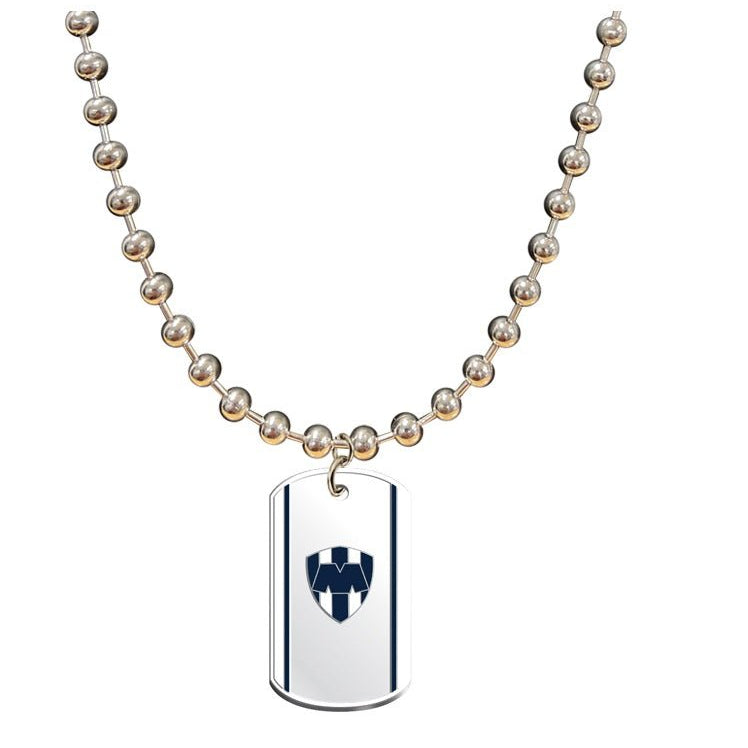 CF Monterrey 6mm Ball Chain Dog Tag 30" Necklace