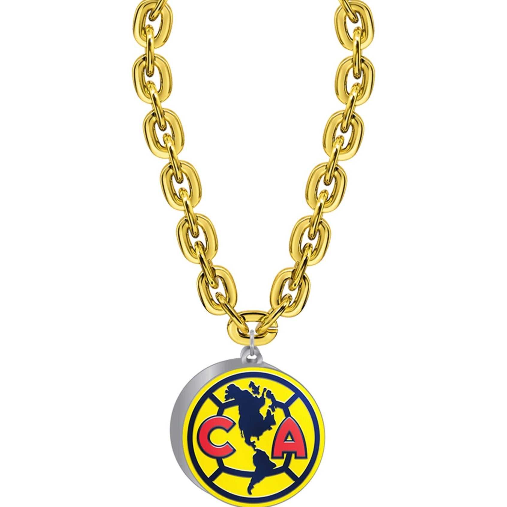 La Liga MX Large Primary Team Logo 30" + 2" Extension Necklace