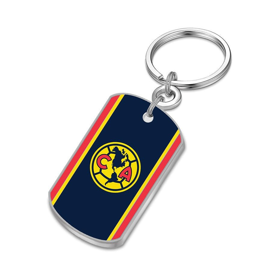 Gamedays Gear La Liga MX Large Dog Tag Key Chain LLMX - KC003 - 7001