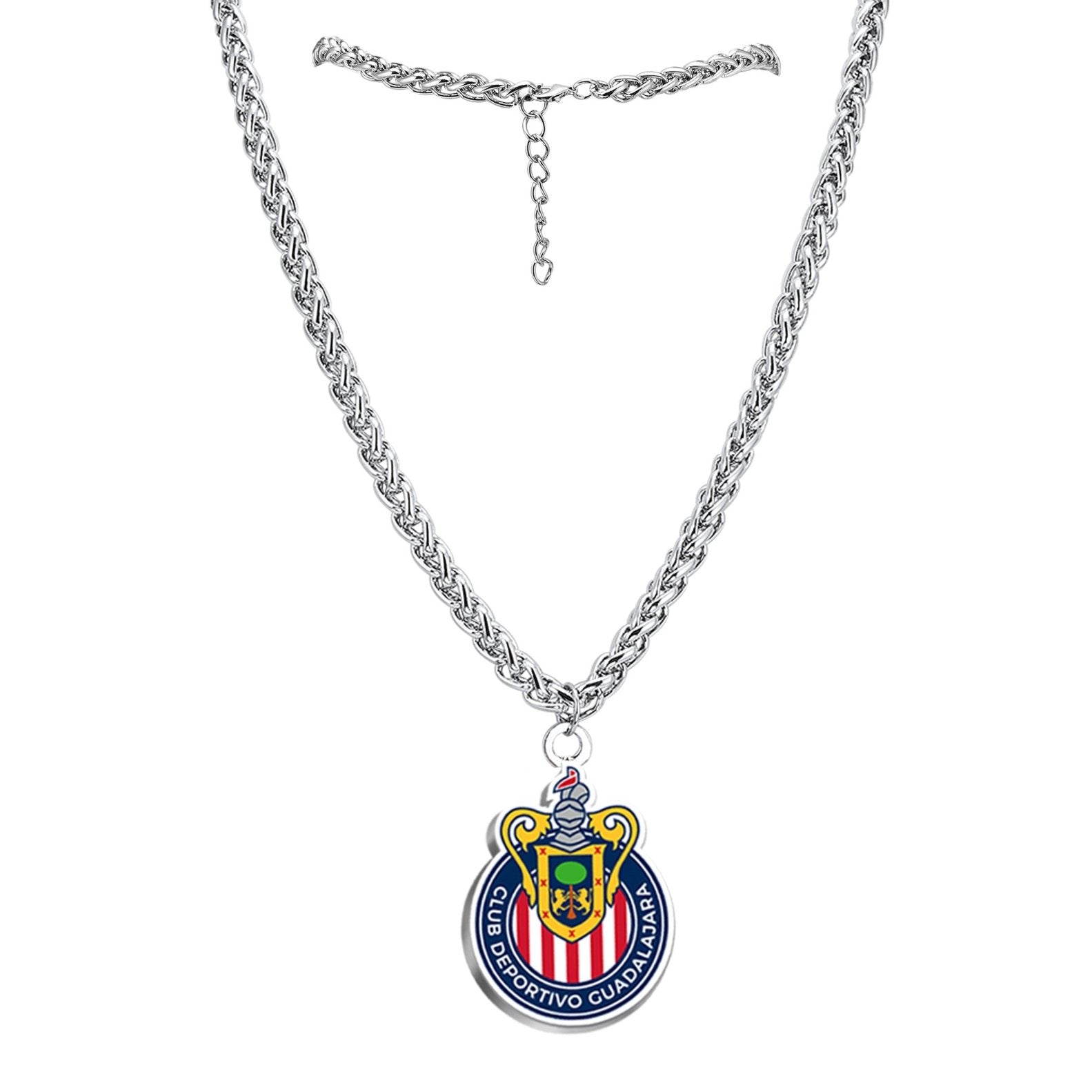 Gamedays Gear La Liga MX Large Primary Team Logo 30" + 2" Extension Necklace LLMX - N010 - 7002