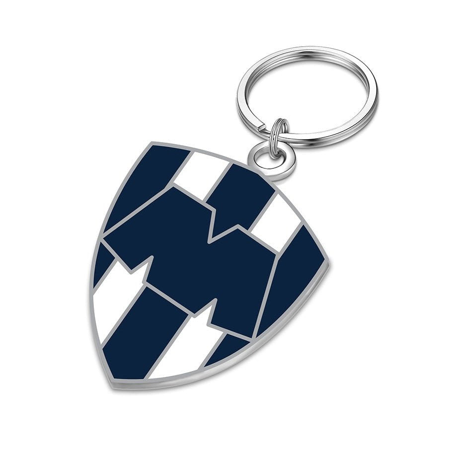 CF Monterrey Large Primary Team Logo Key Chain