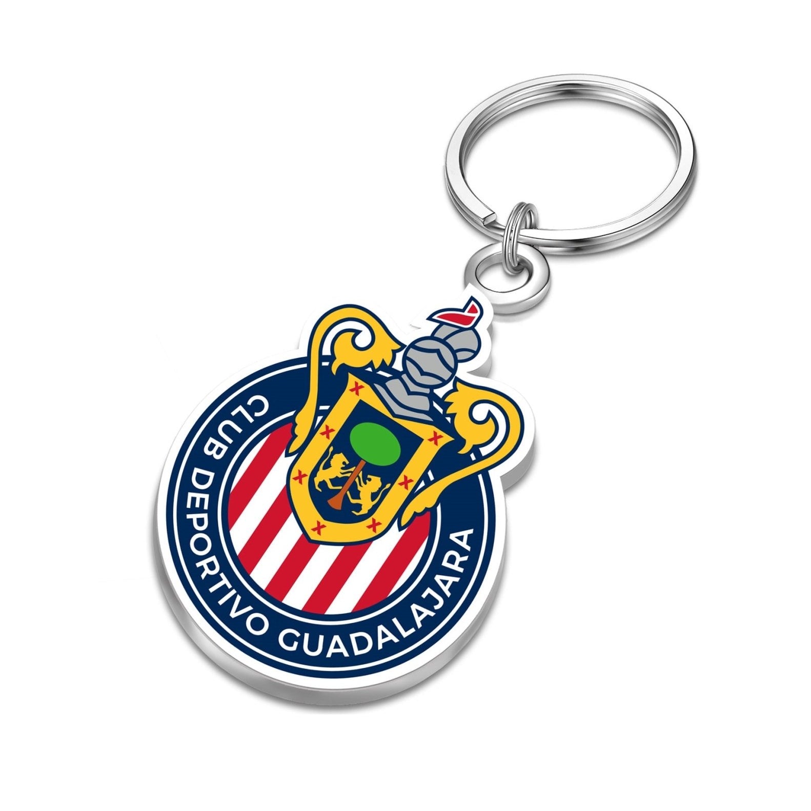 Gamedays Gear La Liga MX Large Primary Team Logo Key Chain LLMX - KC002 - 7002