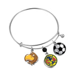 Gamedays Gear La Liga MX Three Charm Bracelet LLMX - B005 - 7001