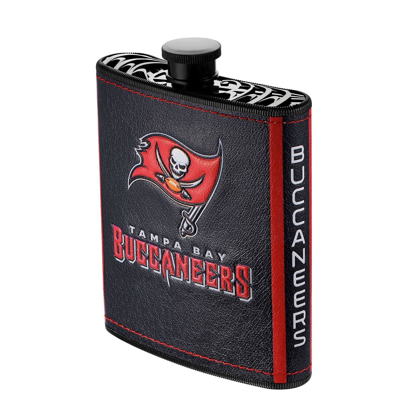 NFL Plastic Hip Flask - Gamedays Gear - Tampa Bay Buccaneers