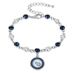 Gamedays Gear NFL Two Tone Crystal Bangle Bracelet B012 - 1031