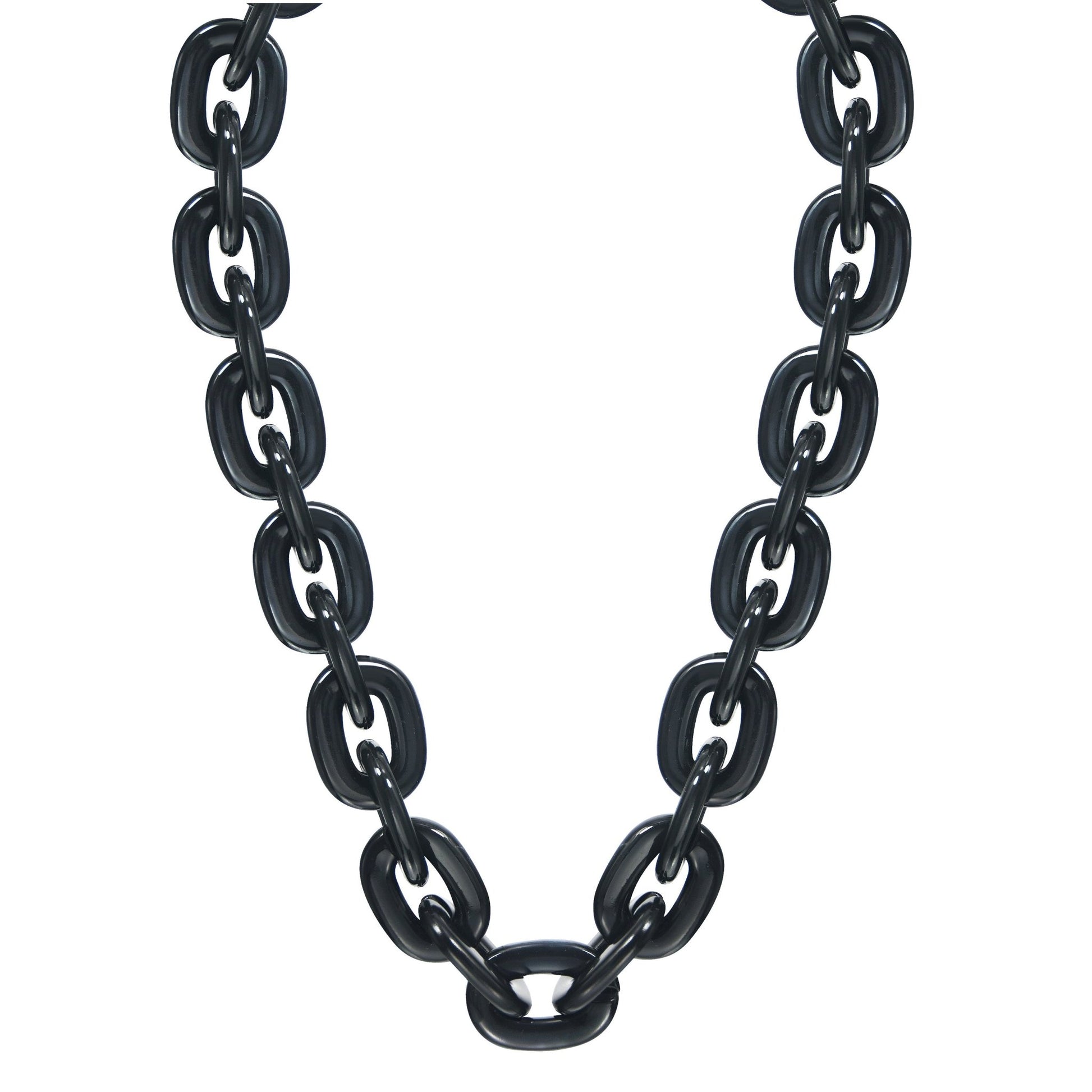 Jumbo Fan Chain Necklace - Gamedays Gear - Black