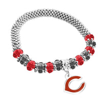 Cincinnati Reds 2-Tone Bangle Bracelet
