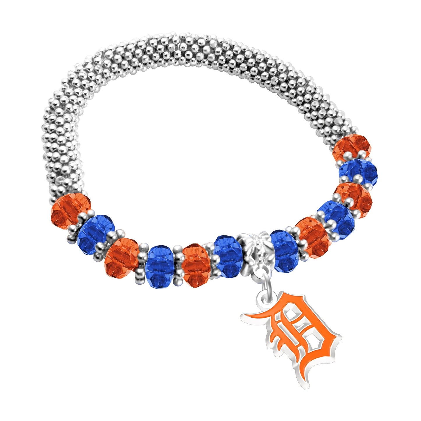 MLB 2-Tone Bangle Bracelet - Gamedays Gear - Detroit Tigers