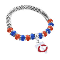 Minnesota Twins 2-Tone Bangle Bracelet