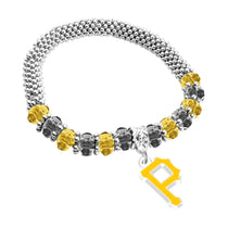 Pittsburgh Pirates 2-Tone Bangle Bracelet