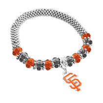 San Francisco Giants 2-Tone Bangle Bracelet