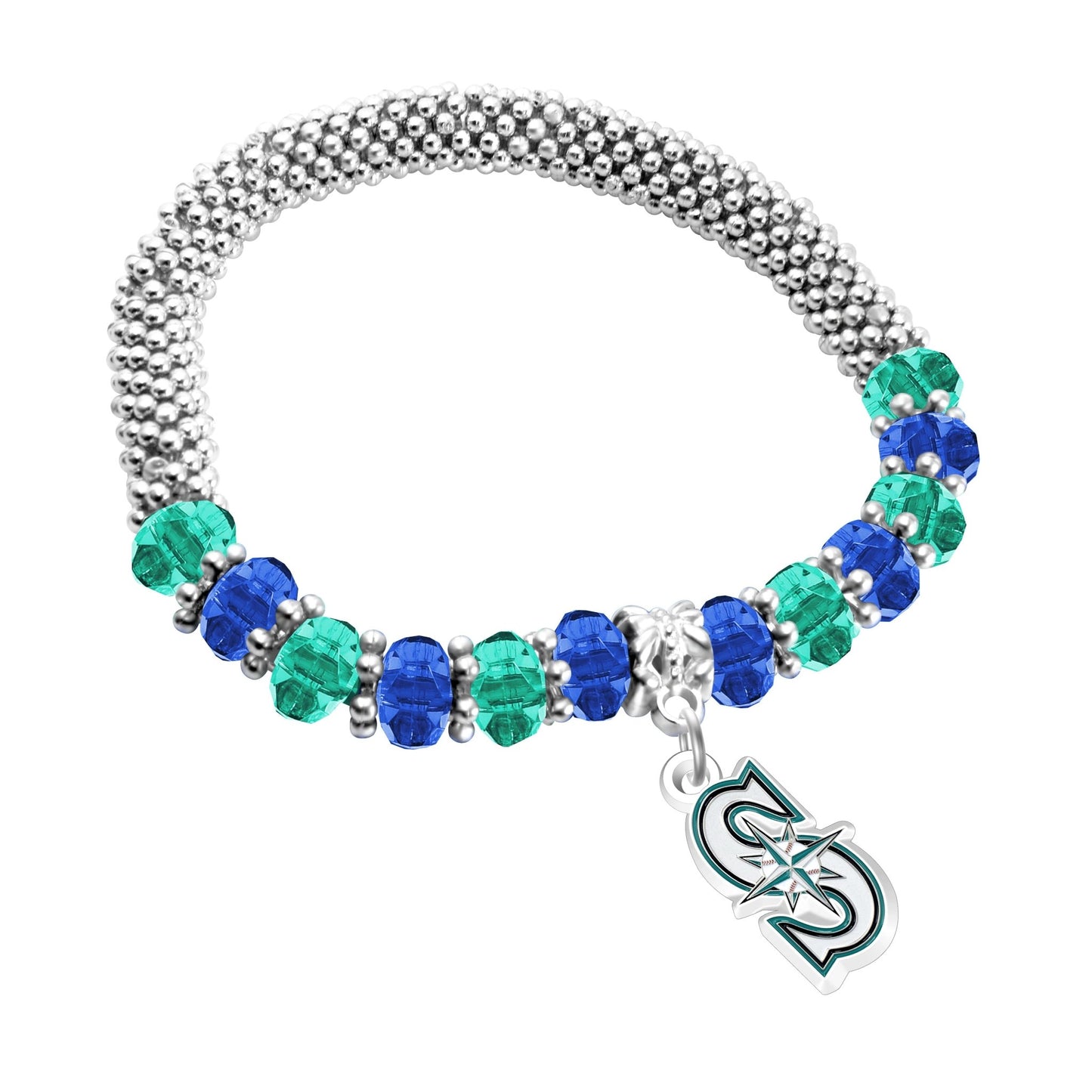 MLB 2-Tone Bangle Bracelet - Gamedays Gear - Seattle Mariners