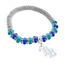 Tampa Bay Rays 2-Tone Bangle Bracelet