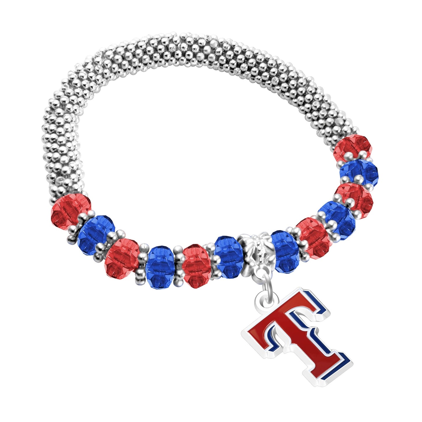 MLB 2-Tone Bangle Bracelet - Gamedays Gear - Texas Rangers