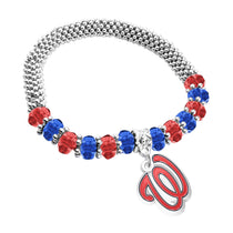 Washington Nationals 2-Tone Bangle Bracelet