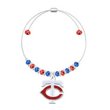 Gamedays Gear MLB 2 - Tone Bead Adjustable Bracelet B027 - 2017