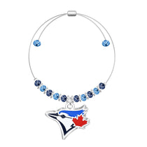 Toronto Blue Jays 2-Tone Bead Adjustable Bracelet