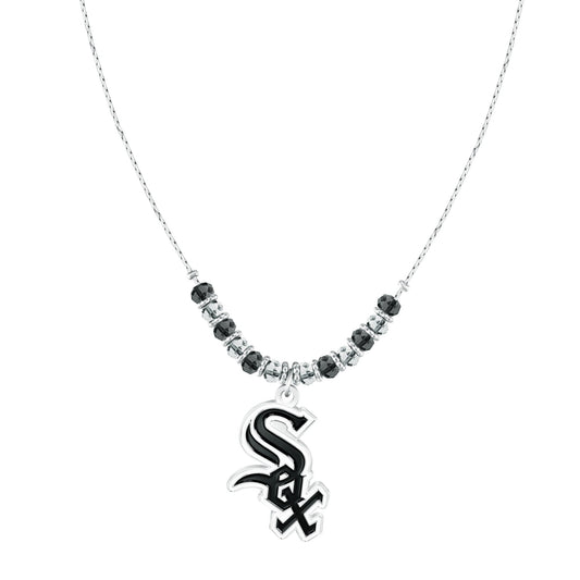 MLB Beaded Cobra Chain Necklace - Gamedays Gear - New York Yankees