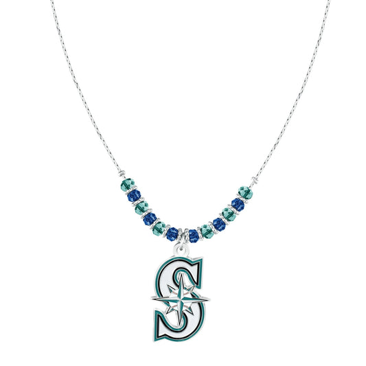 MLB Beaded Cobra Chain Necklace - Gamedays Gear - New York Yankees