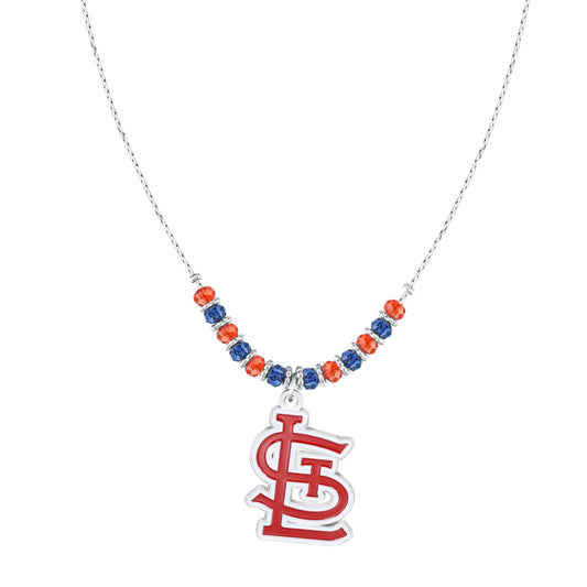 MLB Beaded Cobra Chain Necklace - Gamedays Gear - New York Yankees