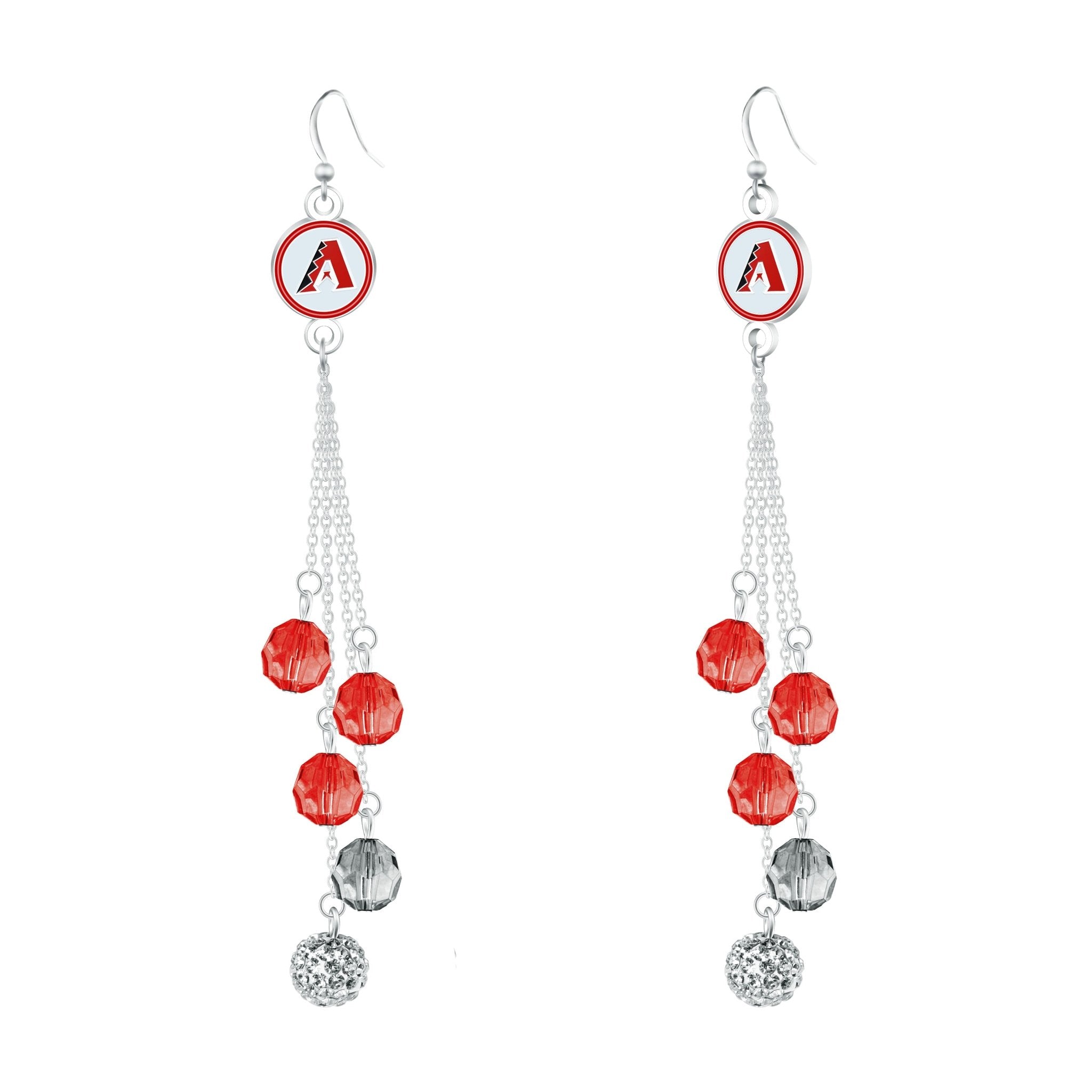 Gamedays Gear MLB Beaded Dangle Earrings E052 - 2001