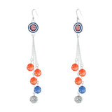 Gamedays Gear MLB Beaded Dangle Earrings E052 - 2005