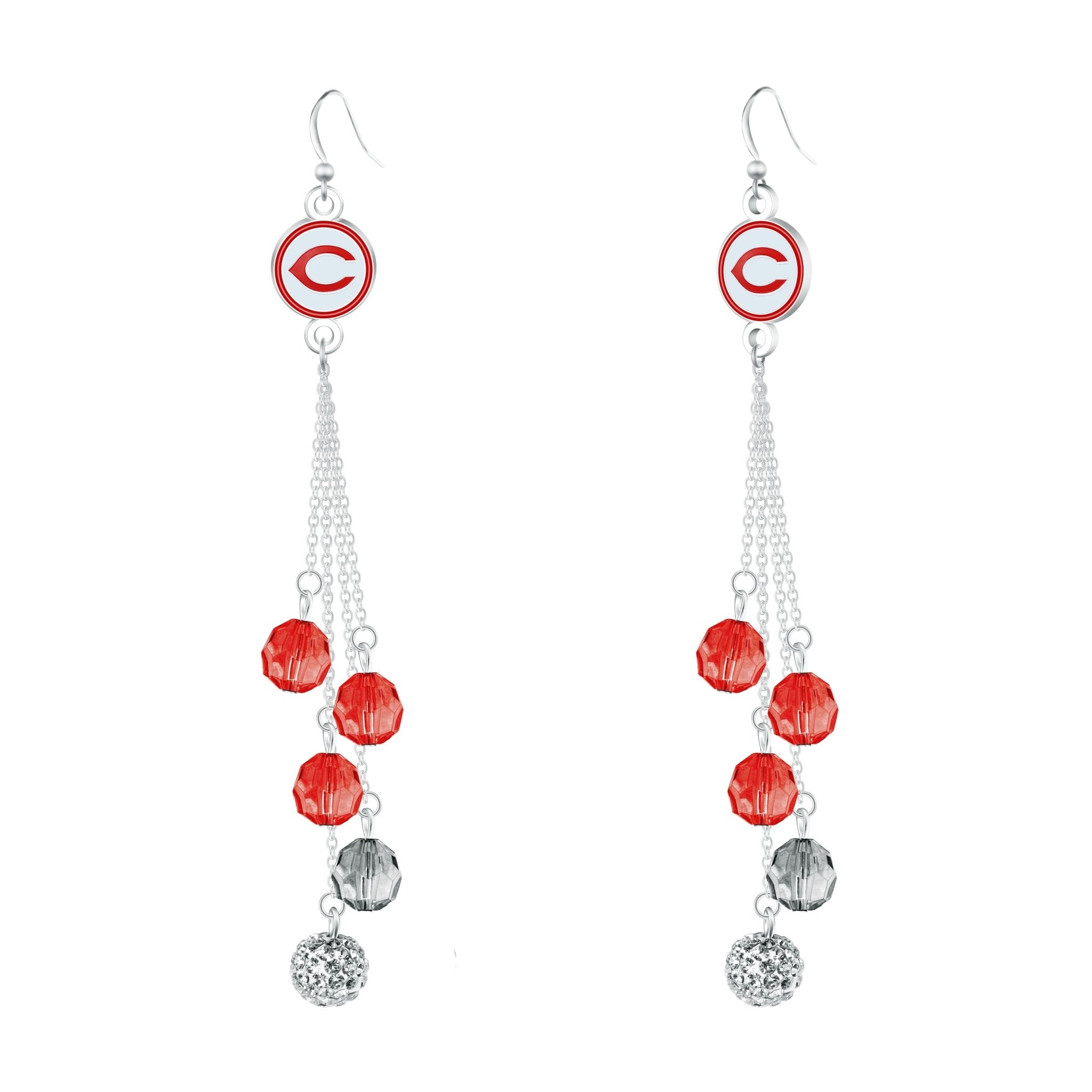 Gamedays Gear MLB Beaded Dangle Earrings E052 - 2007