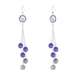 Gamedays Gear MLB Beaded Dangle Earrings E052 - 2009