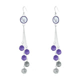 Gamedays Gear MLB Beaded Dangle Earrings E052 - 2009