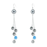 Gamedays Gear MLB Beaded Dangle Earrings E052 - 2011