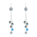 Gamedays Gear MLB Beaded Dangle Earrings E052 - 2011