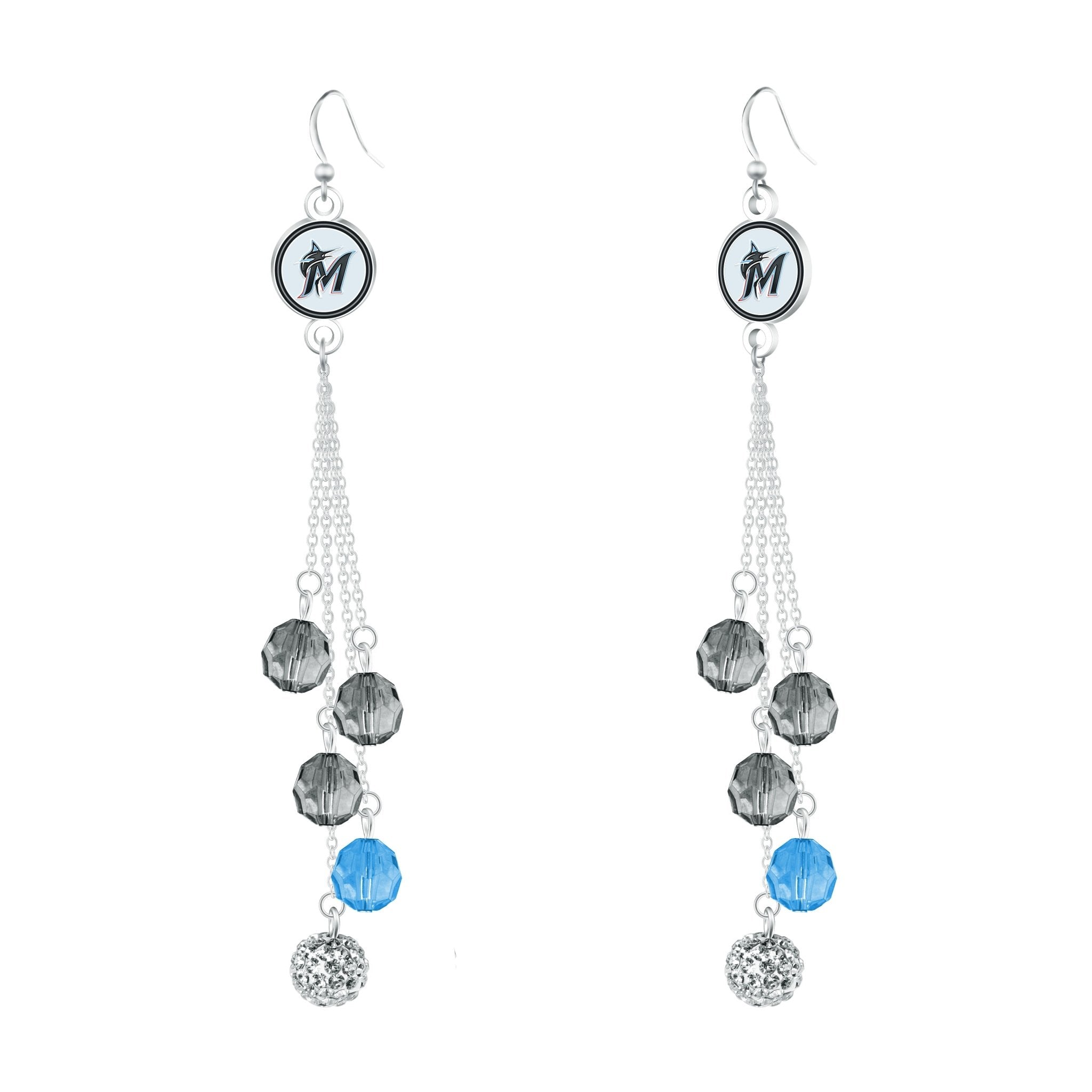 Gamedays Gear MLB Beaded Dangle Earrings E052 - 2011